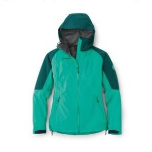 Mammut Rain Coat Jacket teal REI